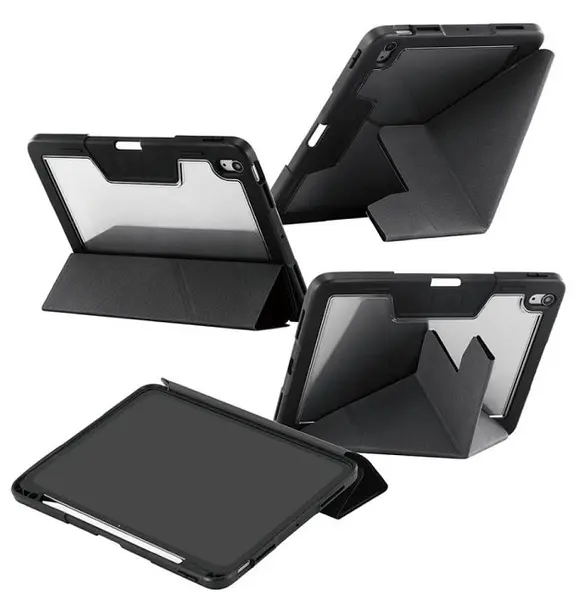 Husa CARE - Y Fold, iPad Air 11, MagSafe, negru