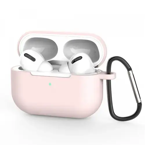 Husa Casti Techsuit Silicone Case pentru Apple AirPods Pro 3 (Roz)