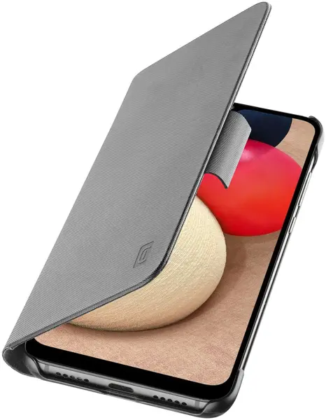 Husă Cellularline - Book, Galaxy A03s/A02s, negru