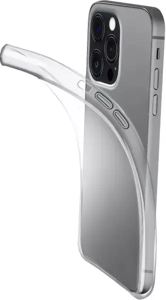 Husă Cellularline - Fine, iPhone 15 Pro, transparent