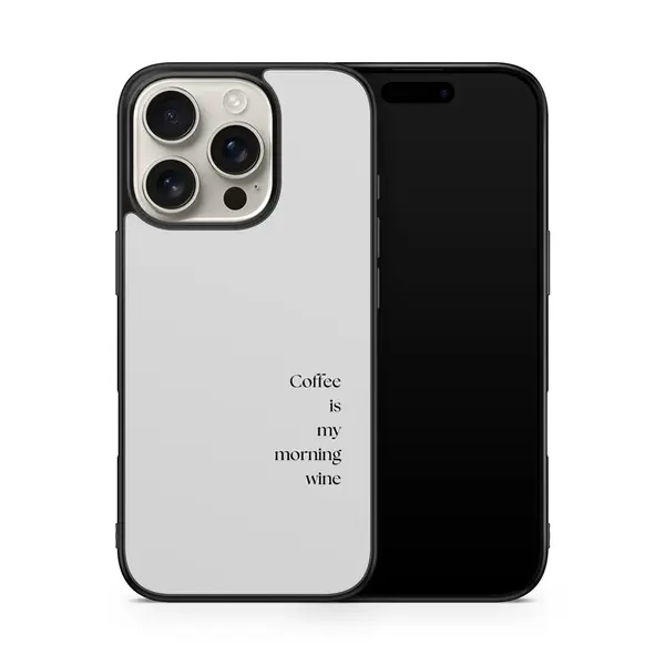 Husa Coffe is my morning wine Apple iPhone Impact Ultra - iPhone 11