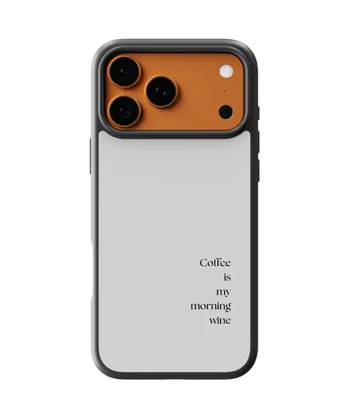 Husa Coffe is my morning wine Apple iPhone Impact Ultra - iPhone 17 Pro Max