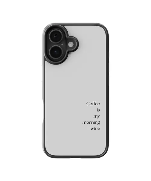 Husa Coffe is my morning wine Apple iPhone Impact Ultra - iPhone 17