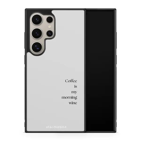 Husa Coffe is my morning wine Samsung Impact Ultra - Samsung A12