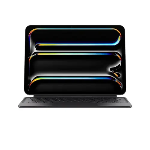 Husa cu tastatura Apple Magic Keyboard MWR23LB/A pentru iPad Pro 11‑inch (M4), Layout US English (Negru)