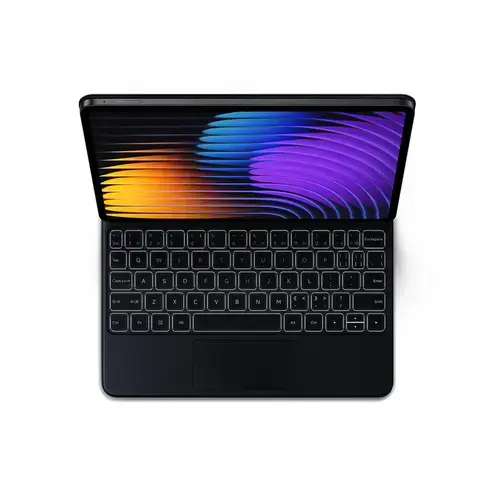 Husa cu tastatura Book Cover Xiaomi Focus BHR9500GL pentru Pad 7/7 Pro, Layout US (Negru)