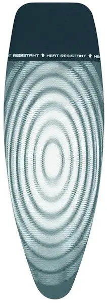 Husă cu zonă rezistentă la căldură pentru masă de călcat Brabantia - Titan Oval, D 135 x 45 x 0,2 cm
