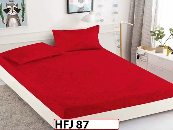 Husa de Pat din Finet + 2 Fete de Perne - Saltea 180x200 - Pat 2 Persoane - HFJ87