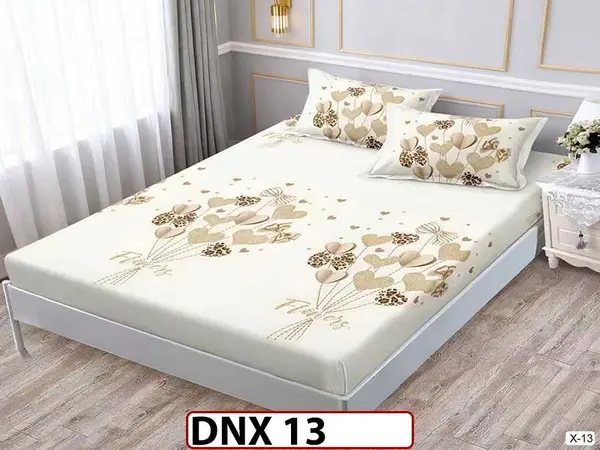 Husa de Pat din Finet + 2 Fete de Perne - Saltea 180x200 - Pat 2 Persoane - DNX 13