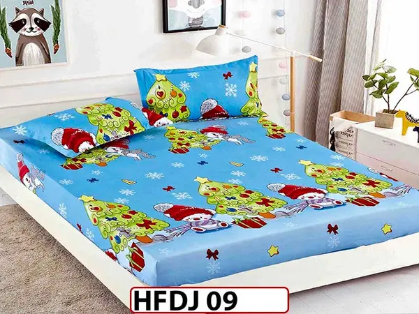 Husa de Pat din Finet + 2 Fete de Perne - Saltea 90x200 - HFDJ09