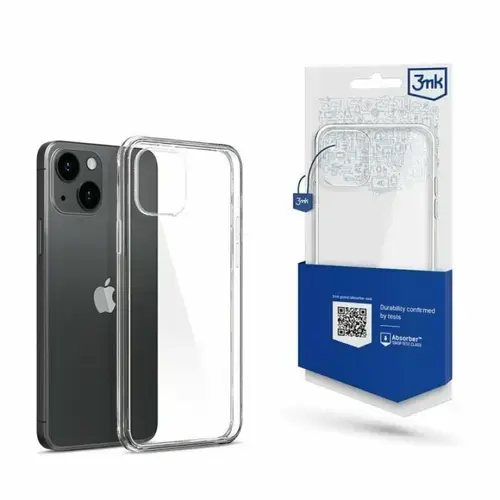 Husa de protectie 3mk Clear Case pentru iPhone 15 (Transparent)