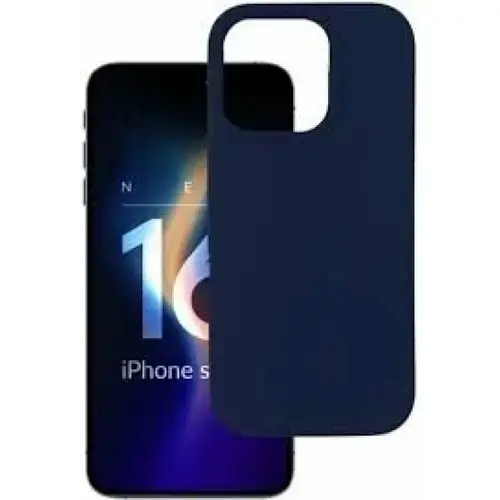 Husa de protectie 3mk Silicone Case Dark Military Grade pentru iPhone 16 Pro Max, Negru