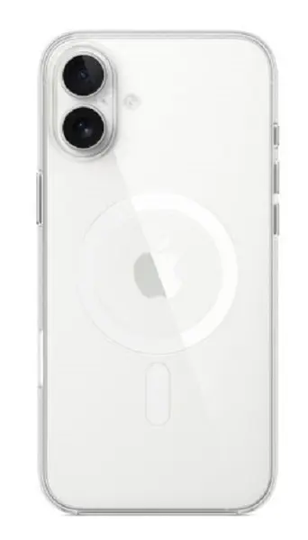 Husă de protecție Apple - Clear Case, iPhone 16 Plus, MagSafe, transparent