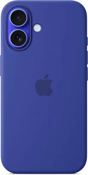 Husă de protecție Apple - Silicone Case, iPhone 16, MagSafe, Ultramarine