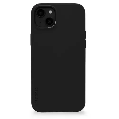 Husa de protectie compatibila cu MagSafe pentru iPhone 14 Plus, Decoded, Negru