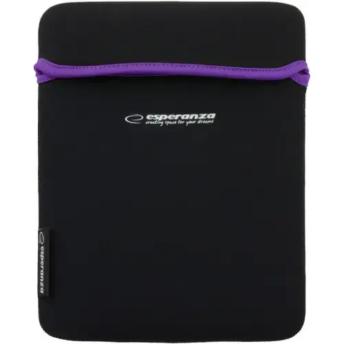 Husa de protectie Esperanza ET172V pentru tableta 9.7'', Neopren, Negru