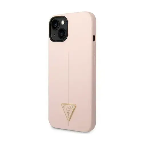 Husa de protectie Guess pentru iPhone 14 Plus, Silicon, Roz