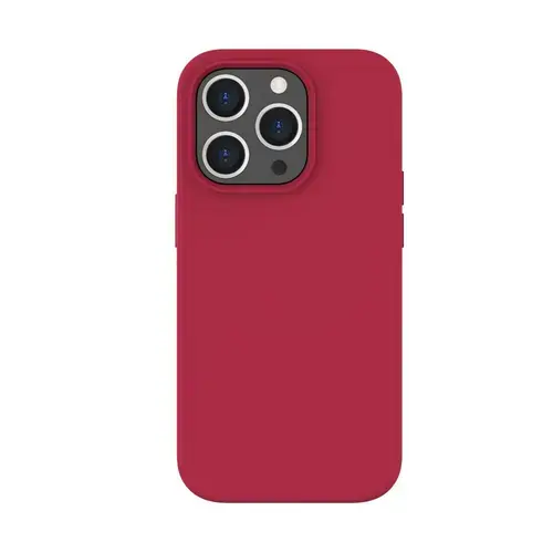 Husa de protectie Lemontti Liquid Silicon MagCharge pentru iPhone 14 Pro, Roze