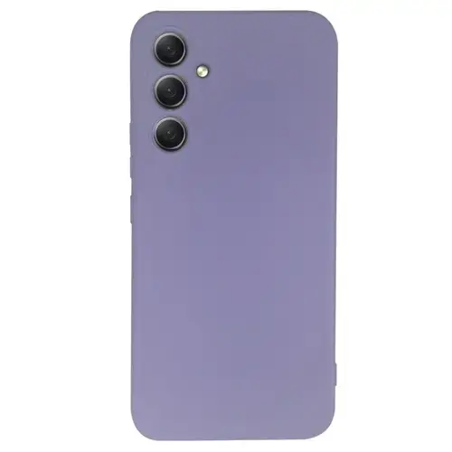 Husa de protectie Lemontti Silicon Soft Slim pentru Samsung Galaxy A34 5G, Lila