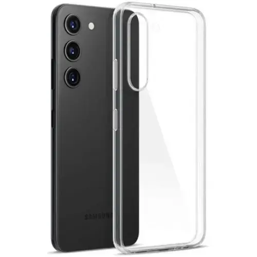 Husa de protectie Plus Devia Silicon Naked Crystal pentru Samsung Galaxy S23 Plus, Transparent