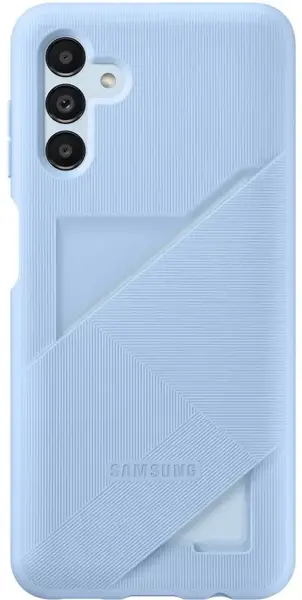 Husa de protectie Samsung EF-OA136TLEGWW, Card Slot Cover, pentru Samsung Galaxy A13 5G (Albastru)