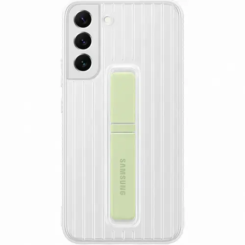 Husa de protectie Samsung Protective Standing Cover pentru Galaxy S22 Plus, White