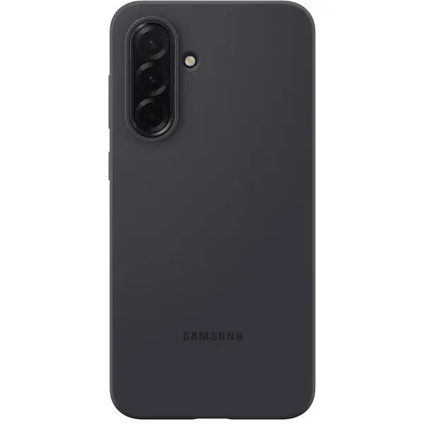 Husa de protectie Samsung Silicon Case pentru Galaxy A36 5G, Negru