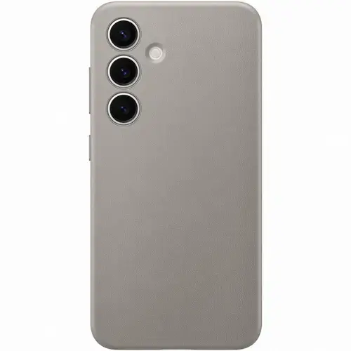 Husa de protectie Samsung Vegan Leather Case pentru Galaxy S24+, TAUPE