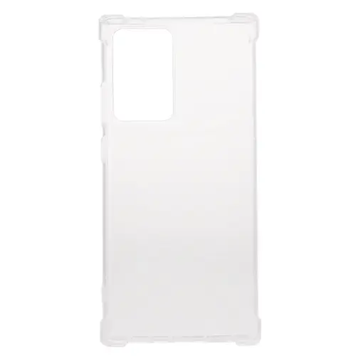 Husa de protectie Spacer pentru Samsung Galaxy Note 20 Ultra, protectie suplimentara antisoc la coltur material flexibil TPU, Transparenta
