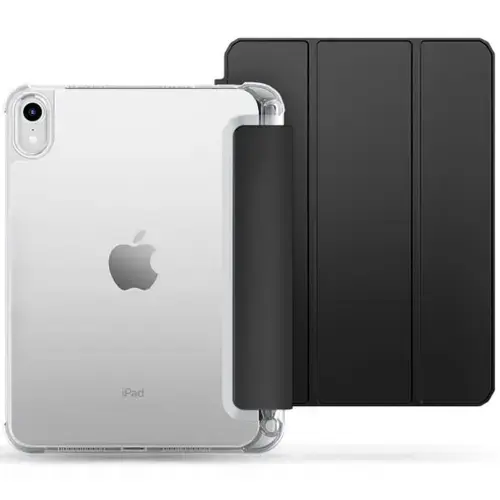 Husa de protectie tableta Tech-Protect, Hybrid, Spatiu depozitare Pen, pentru Apple iPad 10.9 2022, Negru