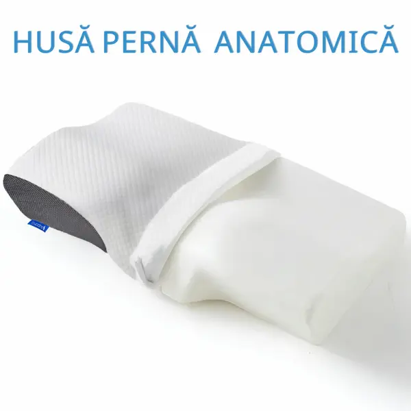 Husa de schimb pentru perna ortopedica anatomica