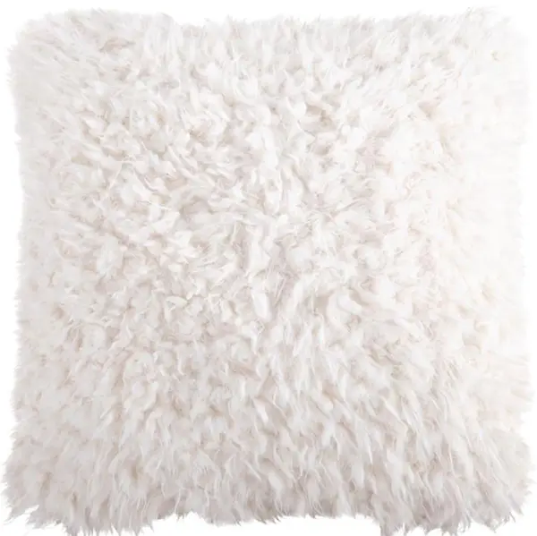 Husă decorativă STOF - Mouton, 40 x 40 cm, Alb