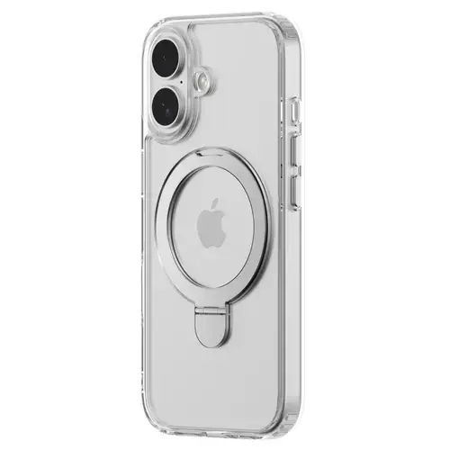 Husa Devia Clean Series Magnetic Shockproof pentru iPhone 17, Transparent
