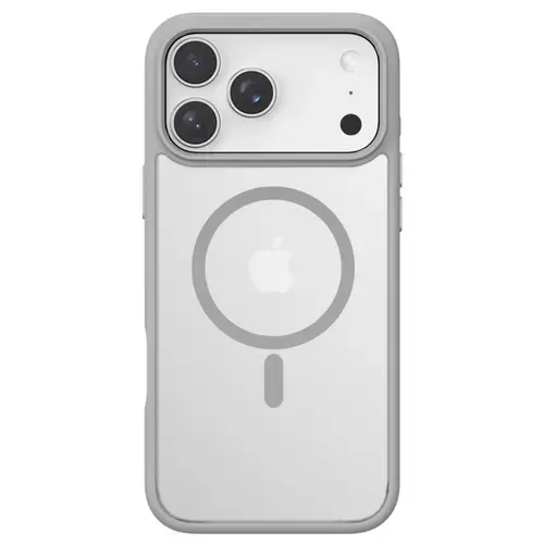 Husa Devia Pino Series Magnetic Shockproof pentru iPhone 17 Pro, Gri