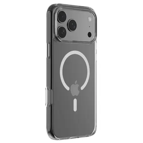 Husa Devia Pure Series Magnetic Shockproof pentru iPhone 17 Pro, Transparent
