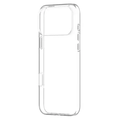 Husa Devia Silicon Naked pentru iPhone 17 Pro Max, Transparent