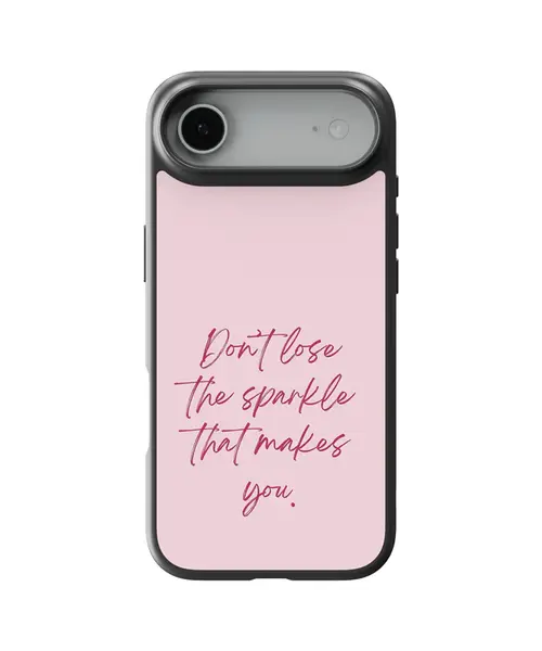 Husa Don't lose the sparkle that makes you Apple iPhone Impact Ultra - iPhone Air