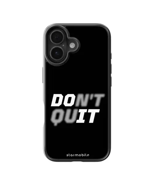 Husa Don't quit Apple iPhone Impact Ultra - iPhone 17