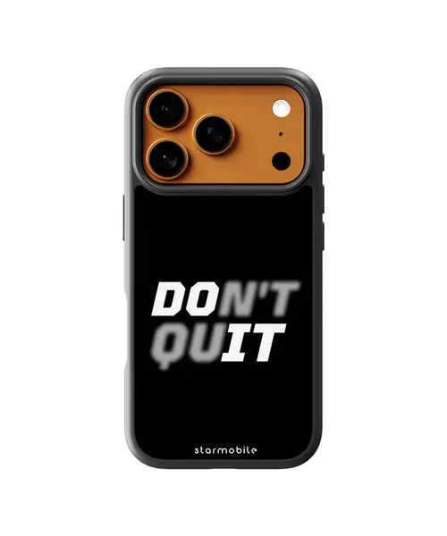 Husa Don't quit Apple iPhone Impact Ultra - iPhone 17 Pro