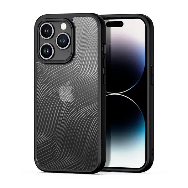 Husa Dux Ducis Aimo Series Apple iPhone 15 Pro - Black - iPhone 15 Pro