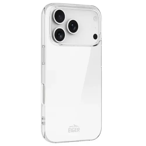 Husa EigerGrip GRS Clear pentru iPhone 17 Pro, Transparent