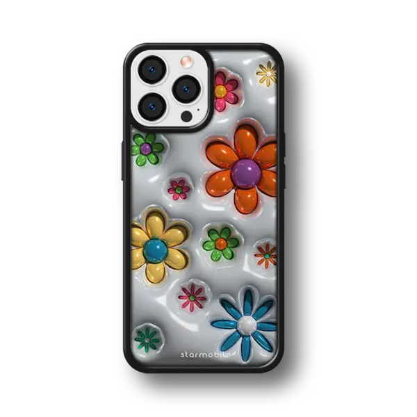 Husa Flowers 3D Apple iPhone Impact Ultra - iPhone 16 Plus