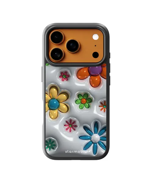 Husa Flowers 3D Apple iPhone Impact Ultra - iPhone 17 Pro