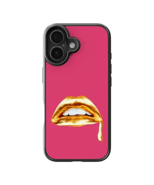 Husa Golden Lips Apple iPhone Impact Ultra - iPhone 17