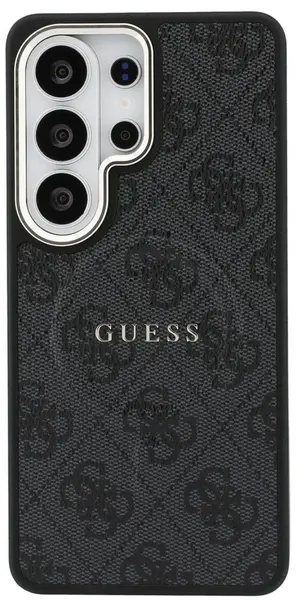 Husă Guess – 4G Gold Frame, Galaxy S26 Ultra, MagSafe, negru