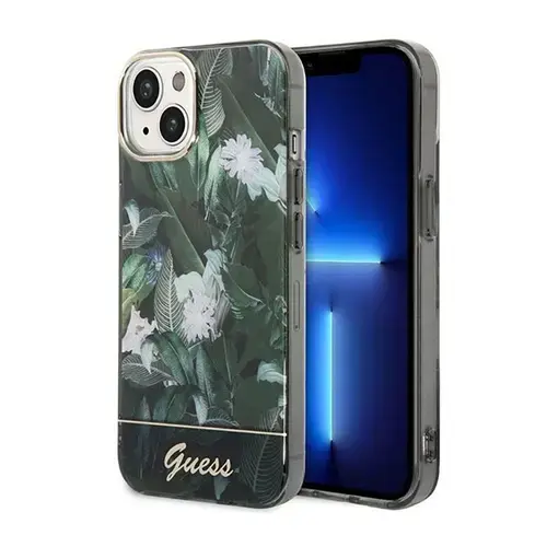 Husa Guess, pentru iPhone 14 Plus, TPU, Verde