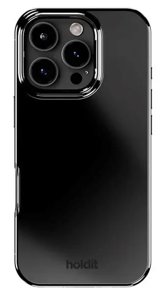 Husa Holdit - Mirror, iPhone 16 Pro Max, MagSafe, negru
