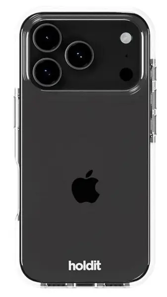 Husă Holdit - Seethru, iPhone 17 Pro Max, transparent