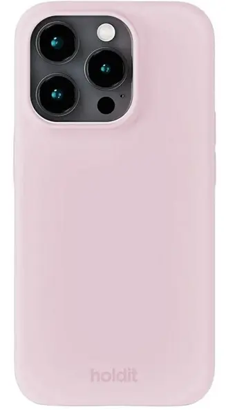 Husă Holdit - Silicone, iPhone 16 Pro Max, Pale Pink