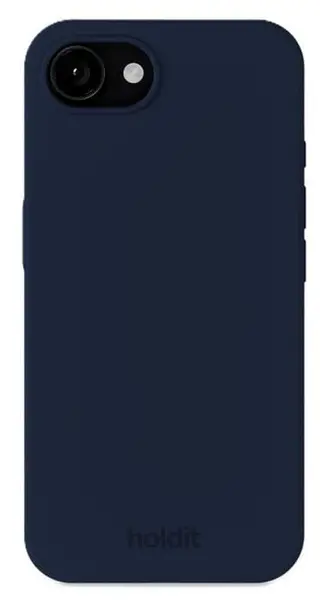 Husă Holdit - Silicone, iPhone 16e, Midnight Blue